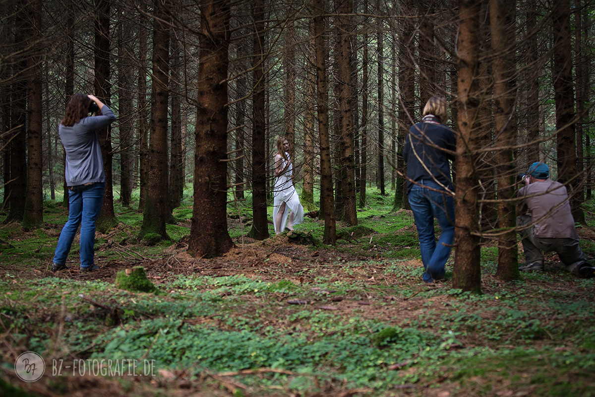 Workshop Portraitfotografie im Wald